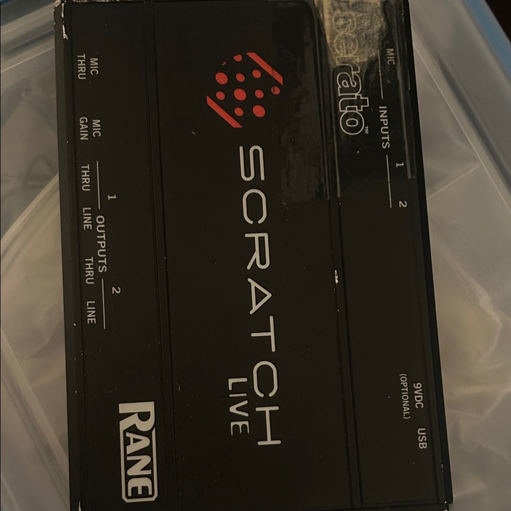 Rane Scratch Live Audio Interface